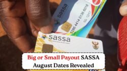 SASSA Reveals Who Will Receive R2,315 or R560: August 2025 Payment Dates Announced