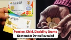 Mark Your Calendars: SASSA Payments Begin 2 September with Pension, Child, and Disability Dates Announced