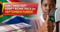 SASSA Beneficiaries Warned: Biometric Verification Is Key to Receiving Your September Cash
