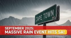 Heavy Rainfall Warning September 2025: South Africa Weather Update