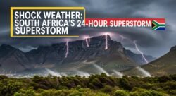 BREAKING: Today’s Weather Alert Brings Dangerous Storms to South Africa