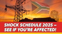 South Africans Warned β September 2025 Load Shedding Schedule Released by Eskom