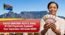R2,315, R560, R1,250 โ September 2025 SASSA Payment Guide