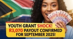 September 2025 Youth Grant: SASSA Confirms R3,070 Payout Plan